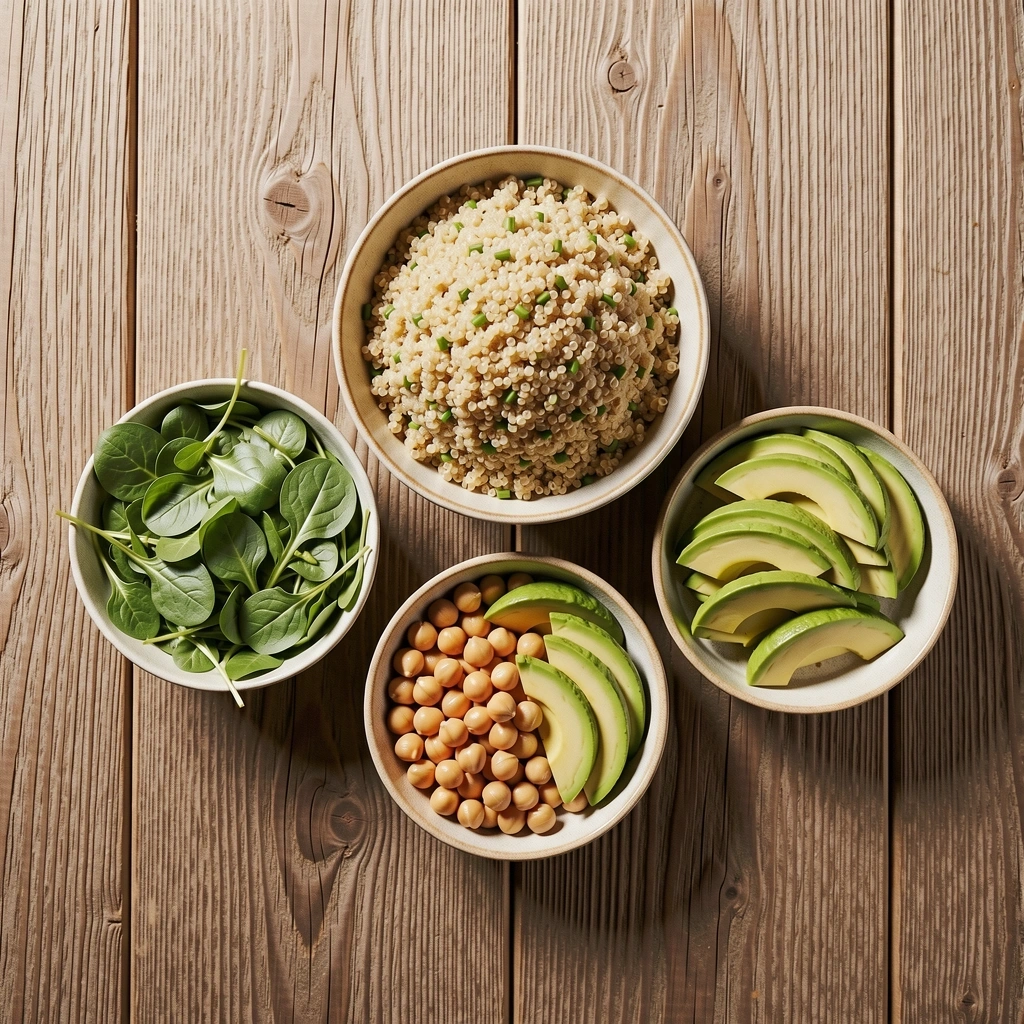 Ingrédients frais et sains